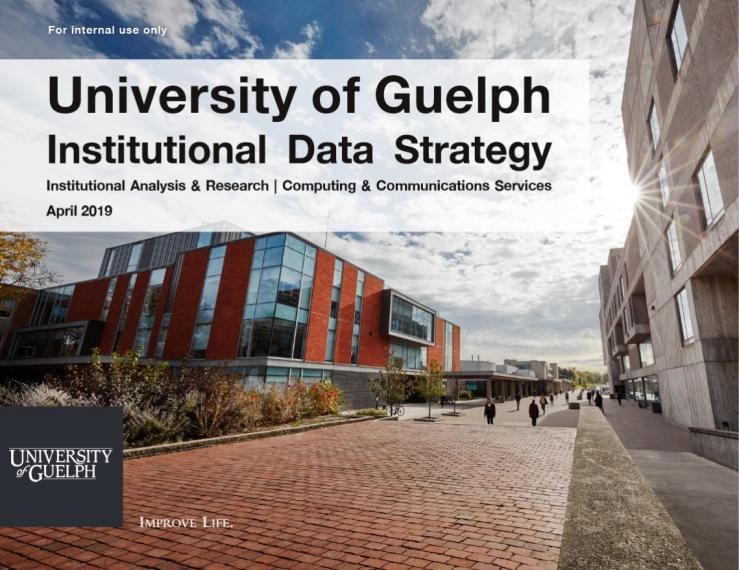 University of Guelph Institutional Data Strategy